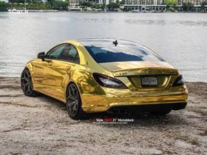 CLS63 طلایی کاری از MC